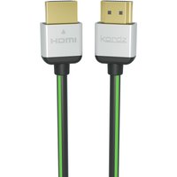 Kordz EVO-HD0240R HDMI cable 2.4 m HDMI Type A (Standard) Black. Green