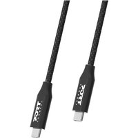 Port Designs 900057 USB cable USB 3.2 Gen 2x2 2 m USB C Black