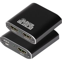 Maplin HDMI Splitter Hub 1Port In 2 Ports Out Ultra HD 4K/30fs 10.2Gps