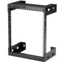 StarTech.com 2-Post 12U Heavy-Duty Wall-Mount Network Rack. 19" O