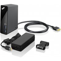 Lenovo 4X10E52940 notebook dock/port replicator Wired Black