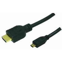 LogiLink 1m HDMI to HDMI Micro - M/M HDMI cable HDMI Type A (Standard)