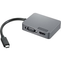 Lenovo 4X91A30366 laptop dock/port replicator Wired USB 2.0 Type-C Gre