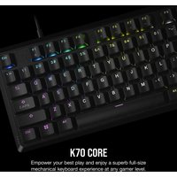 Corsair K70 CORE RGB keyboard Gaming USB QWERTY UK English Black