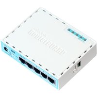 Mikrotik RB750GR3 wired router Gigabit Ethernet Turquoise. White