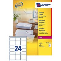 Avery L7159-250 addressing label White Self-adhesive label