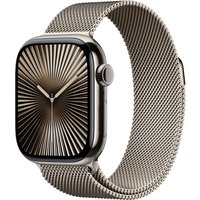 Apple Watch Series 10 GPS + Cellular 42mm Natural Titanium Case with N