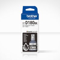 Brother BT-D180BK Ink bottle black. 7.5K pages ISO/IEC 19752 108ml for