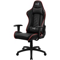 Aerocool AC110 AIR Universal gaming chair Padded seat Black. Red