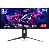ASUS ROG Swift OLED PG34WCDN computer monitor 86.4 cm (34") 3440 x 1440 pixels Wide Quad HD QD-OLED Black