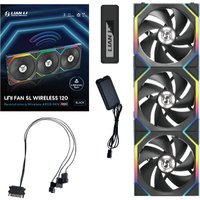 Lian Li UNI FAN SL Wireless 120 Computer case 12 cm Black 3 pc(s)