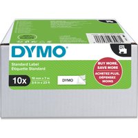 Dymo 2093098/D1 DirectLabel-etikettes black on white 19mm x 7m Pack=10