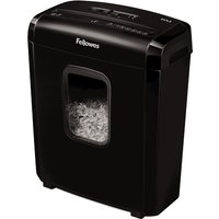 Fellowes Powershred 6M paper shredder Micro-cut shredding Black