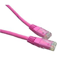 Cables Direct ERT-605P networking cable Pink 5 m Cat6 U/UTP (UTP)