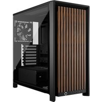 Corsair FRAME 4000D WOOD RS Midi Tower Black. Wood