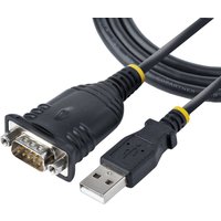 StarTech.com 3ft (1m) USB to Serial Cable. DB9 Male RS232 to USB Conve