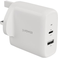 2-Power Wall Charger PD 20W USB-C & 12W USB-A