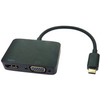 Cables Direct USB3C-HDMI-VGA014K USB graphics adapter 3840 x 2160 pixe