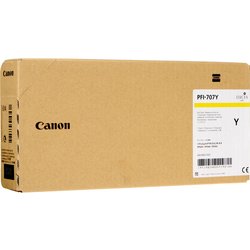 Canon 9824B001/PFI-707Y Ink Cartridge Yellow 700Ml For Canon Ipf 830