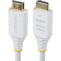 StarTech.com 10ft (3m) Premium Certified High Speed HDMI Cable. 4K 60H