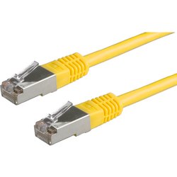 Value S/Ftp (Pimf) Patch Cord Cat.6. Yellow 2 M