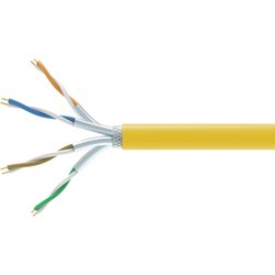 Equip 404563 Networking Cable Yellow 1000 M Cat7A S/Ftp (S-STP) Equip 404563 Networking Cable Yellow 1000 M Cat7A S/Ftp (S-STP)