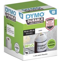 DYMO Authentic LabelWriter Durable Labels | 104mm x 159mm | White Poly