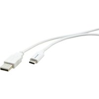 Kramer Electronics C-USB/CA-6 USB cable USB 2.0 1.8 m USB C USB A Whit