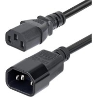 StarTech.com 4.5m (15ft) Power Extension Cord. C14 to C13 PDU Power Co