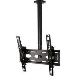 B-Tech Telescopic Universal Flat Screen Ceiling Mount With Tilt (Vesa