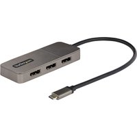 3 Port USB C Monitor Adapter. USB Type C to 3x Disp