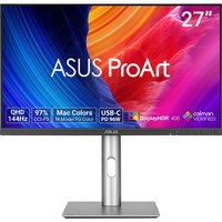 ASUS ProArt Display PA278CGRV 27" Quad HD IPS 144Hz 5ms USB-C HDR400 Height Adjustable Professional Monitor with Speakers