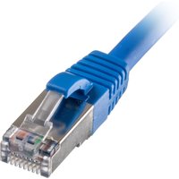 Cablenet CNL 100PK 0.3M C6a Bl SFTP Ls 26AWG SB networking cable Blue