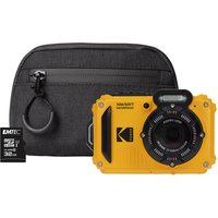 Kodak PIXPRO WPZ2 16MP 4x Zoom Tough Compact Camera - Yellow - Camera