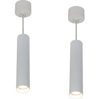 4lite High Output Dimmable 3K LED Ceiling Pendant Light - White - Pack