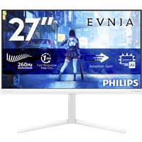 Philips Evnia 5000 27M2N5201P 27" Full HD Fast IPS 260Hz 0.3ms HDR10 Adaptive Sync Height Adjustable Gaming Monitor
