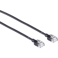 Mercodan 371928015 networking cable Black 1.5 m Cat6a U/UTP (UTP)