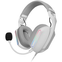 Mars Gaming MH-PROW Headset Wired Head-band USB Type-A White