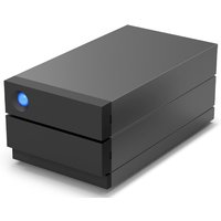 LaCie 2big Raid USB-C 40TB disk array Desktop Black