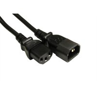 PinnTech Get 16% Discount on Cables Direct 05m Black IEC C13C14 Extension Lead