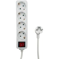 Microconnect MC-GRU0045WS power extension 5 m 4 AC outlet(s) Indoor Wh