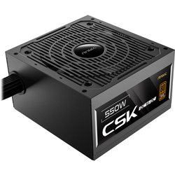 Antec CSK550DC 550W Power Supply. 80 Plus Bronze Certified. Atx 12V 2.