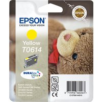 Epson C13T06144010/T0614 Ink cartridge yellow. 250 pages/5% 8ml for Ep