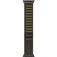 Apple 49mm Dark Olive Alpine Loop - Large - Black Titanium Finish