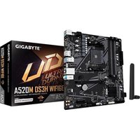 Gigabyte A520M DS3H WIFI6E AMD AM4 Socket Motherboard. Micro-ATX. 4x D