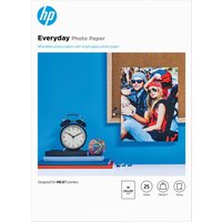 HP Everyday Photo Paper. Glossy. 200 g/m2. A4 (210 x 297 mm). 25 sheet