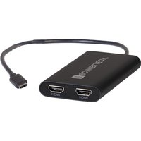 Sonnet USBC-DHDMI video cable adapter USB Type-A 2 x HDMI Black