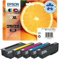 Epson C13T33574021/33XL Ink cartridge multi pack high-capacity Bk.C.M.