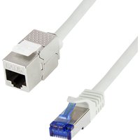 LogiLink CC5072S networking cable Grey 5 m Cat6a S/FTP (S-STP)