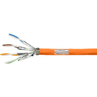 LogiLink Cat.7 600 MHz Installation Cable 23 AWG CCA. S/FTP 40 m. ora
